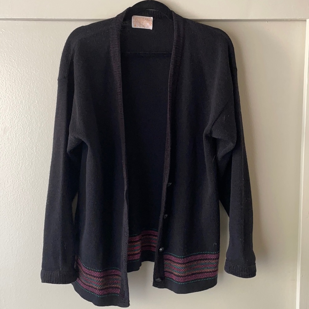 RARE Pendleton knit cardigan